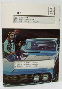1970 Ford Sales Brochure Mailer Maverick Mustang Falcon Torino LTD Thunderbird