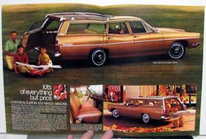 1970 Ford Wagons Sales Brochure Full Size Torino Falcon Revised 1/70