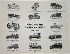 Ford on the American Road 1896-1971