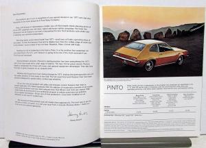 1971 Ford Lincoln Mercury Full Line Sales Brochure sent to Shareholders