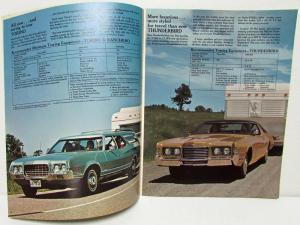 1972 Ford Recreation Vehicles Sales Brochure Bronco Ranchero Full Size