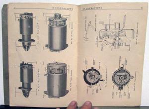 1926 Studebaker Standard Six Owners Manual Original
