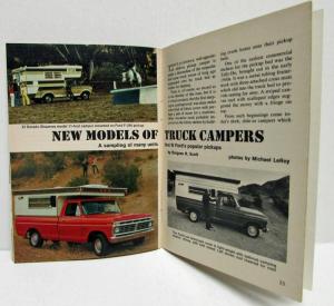 1973 Ford Times Magazine August New Road to the Cascades