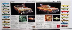 1973 Ford Better Ideas Full Size Torino Mustang Maverick Pinto T-Bird Brochure
