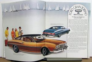 1974 Ford Torino Sales Brochure Gran Torino Sport Brougham Wagonmaster Wagon