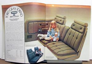 1974 Ford Torino Sales Brochure Gran Torino Sport Brougham Wagonmaster Wagon