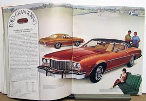 1974 Ford Torino Sales Brochure Gran Torino Sport Brougham Wagonmaster Wagon