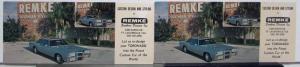 1974 Oldsmobile Toronado REMKE Custom Design Restyled Dealer Post Card Mailer