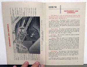 1947 Studebaker Commander Owners Manual Guide Original