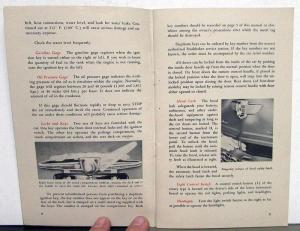 1947 Studebaker Commander Owners Manual Guide Original