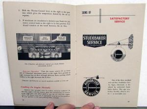 1947 Studebaker Commander Owners Manual Guide Original