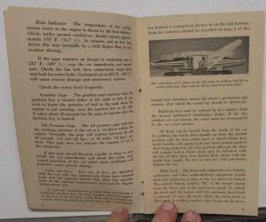 1949 Studebaker Land Cruiser Owners Manual Guide Original