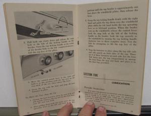 1949 Studebaker Land Cruiser Owners Manual Guide Original