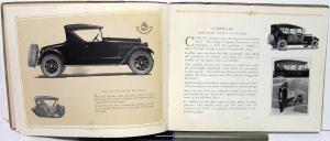 1922 1923 Cadillac Type 61 Prestige Sales Brochure Touring Phaeton Roadster Limo