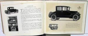 1922 1923 Cadillac Type 61 Prestige Sales Brochure Touring Phaeton Roadster Limo