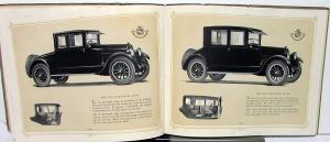 1922 1923 Cadillac Type 61 Prestige Sales Brochure Touring Phaeton Roadster Limo