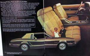 1975 Ford Mustang II Hardtop Ghia 2+2 Mach 1 Sales Brochure Original