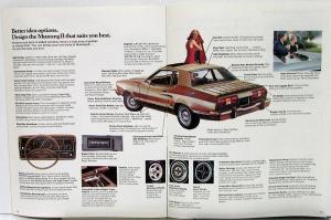 1975 Ford Mustang II Hardtop Ghia 2+2 Mach 1 Sales Brochure Original