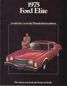 1975 Ford Elite Sales Brochure