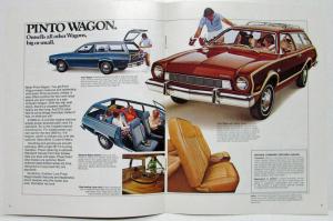 1975 Ford Pinto Sales Brochure Our Basic Little Economy Car