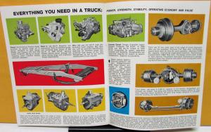 1972 Dodge Commer Australian Truck Dealer Brochure Utility Series 1 2 3 4 5 & 6