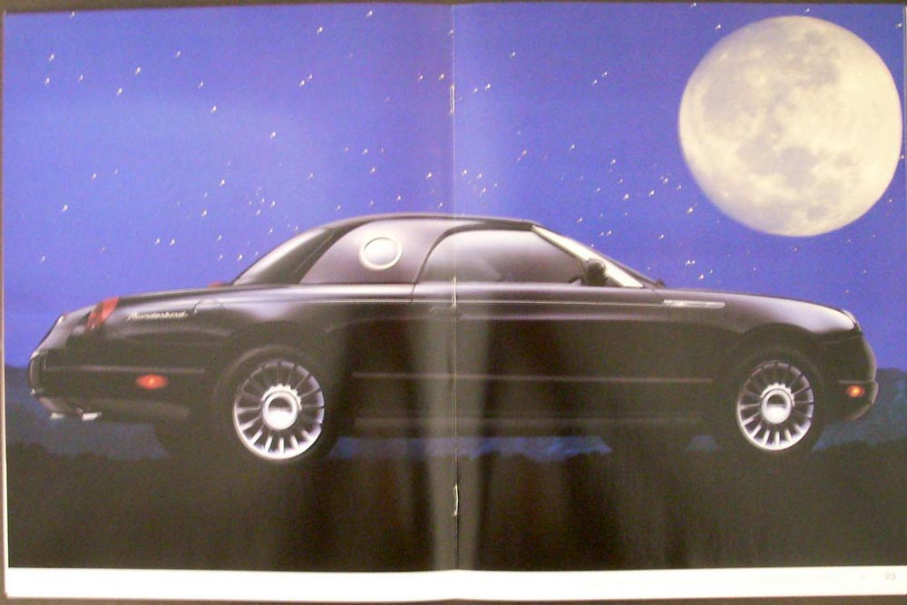 2005 Ford Thunderbird 50th Anniversary Dealer Sales Brochure