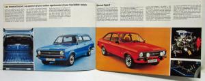 1975 Ford Escort French Text