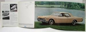 1966 Lincoln Continental Sales Brochure Special Report to Fine Car Buyers