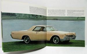 1966 Lincoln Sales Brochure Unmistakably New Yet Unmistakably Continental