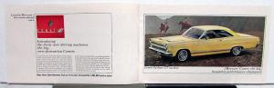 1966 Lincoln Mercury Sales Brochure Presents the Move Ahead Cars Mailer