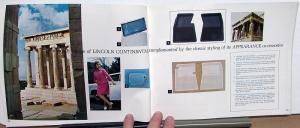 1968 Lincoln Mercury Accessories Sales Brochure Continental Montego Cougar