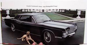 1969 Lincoln Continental and Mark III Sales Brochure