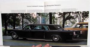 1969 Lincoln Continental and Mark III Sales Brochure