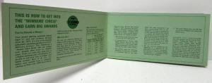 1971 Lincoln Mercury Merchandise Award Program Booklet for Salesman
