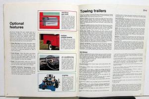 Original 1970 Dodge Truck Motorhome Camping Dealer Sales Brochure Pickup RV Van