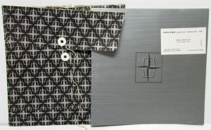 1972 Lincoln Continental Town Car Sales Brochure Mailer w Envelope & Capri Sheet