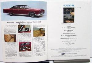 Spring Summer 1972 The Continental Magazine Pantera Achievement of 2 Continents