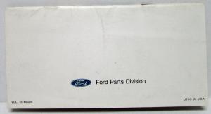 1973 Lincoln Mercury Accessories Pocket Price List for Salesman