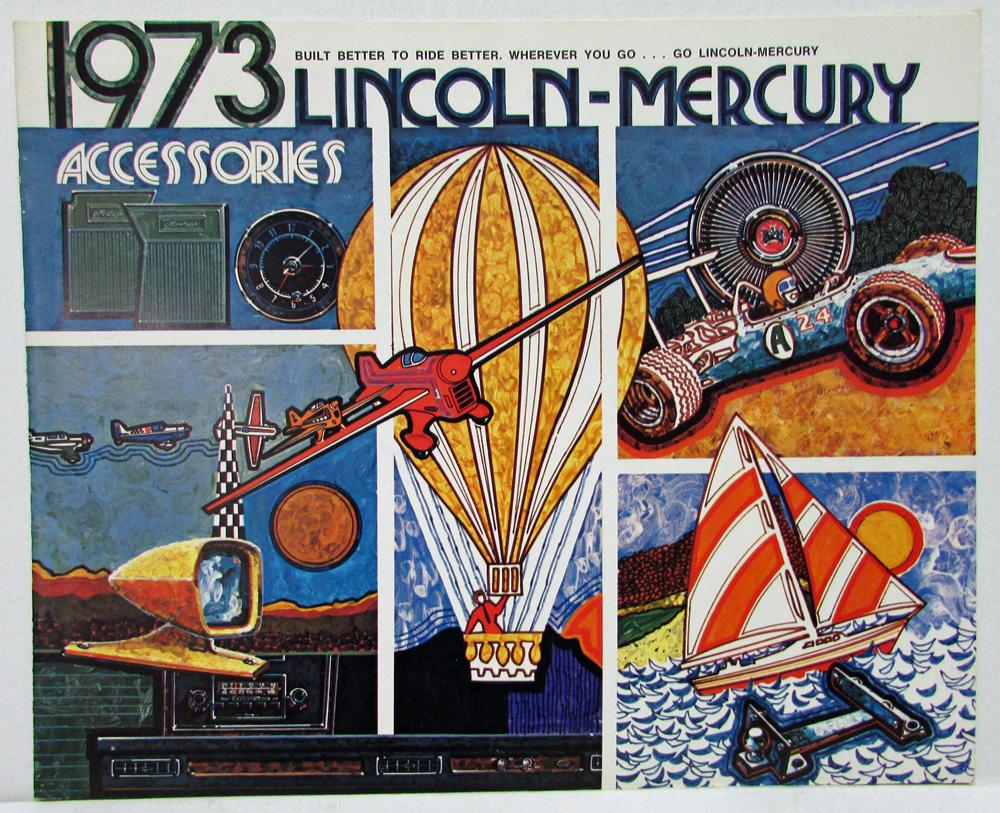1973 Lincoln Mercury Accessories Sales Brochure