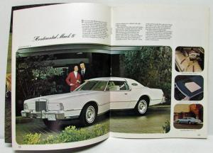 Fall 1974 The Continental Magazine Special Issue Great Lincolns & Continentals