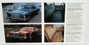 1974 Lincoln Continental Sales Folder Before You Spend