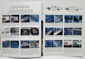 1975 Lincoln Continental Sales Brochure Challenging the Competition
