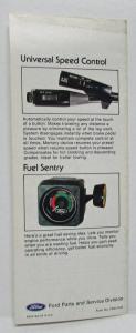 1976 Lincoln Mercury Car Accessories Comet Monarch Capri II Continental