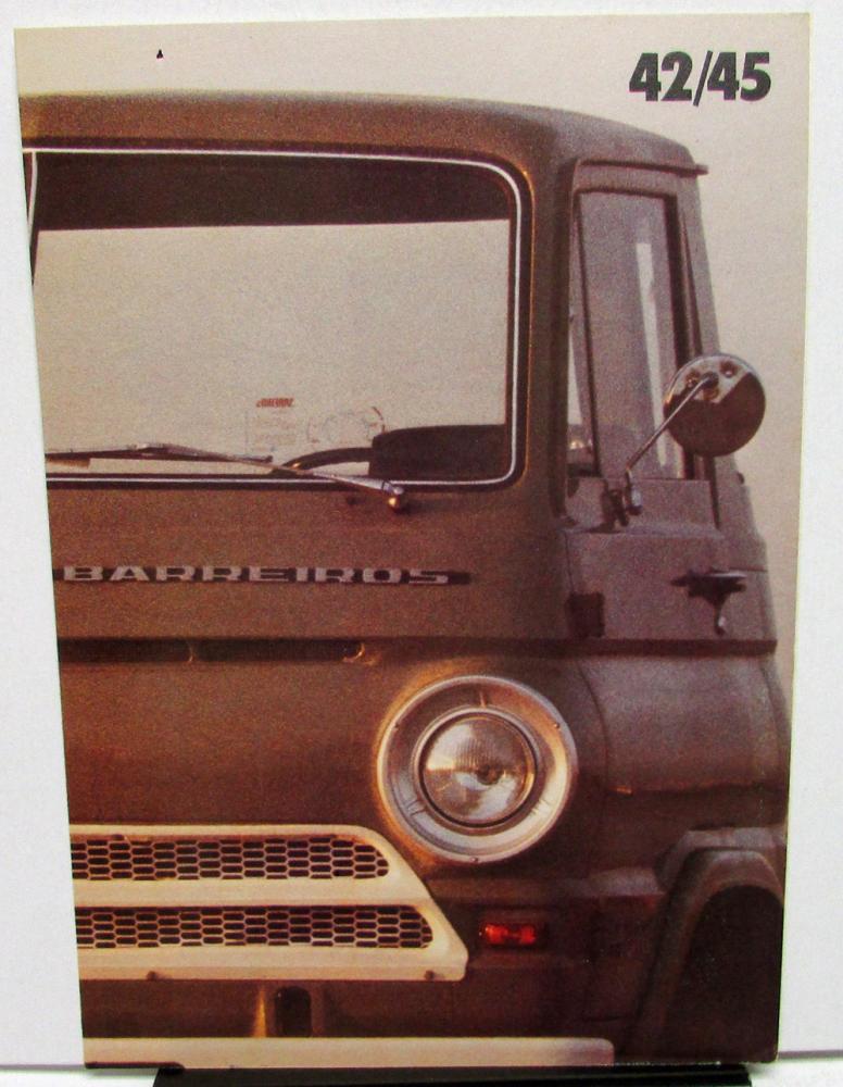 Vintage Chrysler Foreign Truck Brochure 42/45 Spanish Text H/D Barreiros