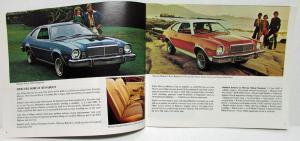 1976 Lincoln Mercury Full Line Sales Brochure Mark IV Continental Marquis Cougar