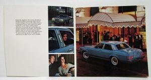 1977 Lincoln Versailles Sales Brochure Mailer w Envelope Small Version Original