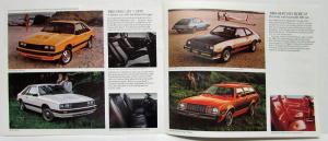 1980 Lincoln Mercury Full Line Sales Brochure Mark VI Continental Marquis Cougar