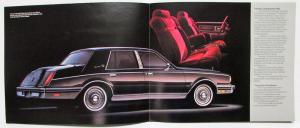 1982 Lincoln Continental Sales Brochure The Trimmest Ever