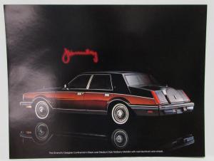 1982 Lincoln Continental Sales Portfolio w Plates The Most Original