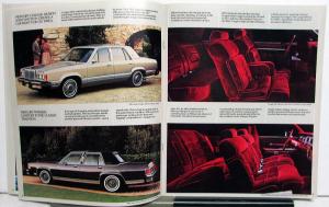 1982 Lincoln Mercury Full Line Sales Brochure LN7 Cougar Continental Mark VI